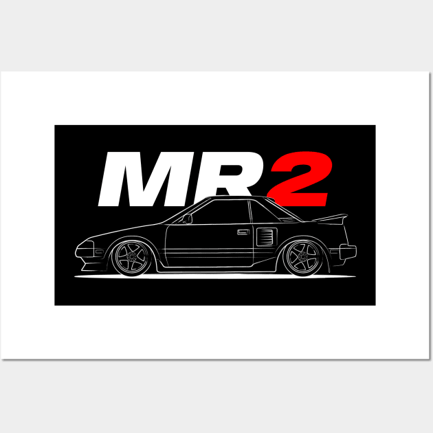 MR 2 JDM Wall Art by GoldenTuners